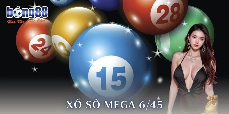 Tổng quan trò chơi xổ số mega 6/45